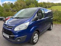 Usado Ford Transit Custom Limited 170 CV (125 kW) 2018 Azul Van
