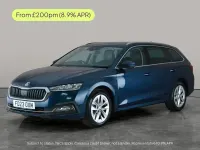 Begagnad Skoda Octavia SE L 2023 Blå Kombi