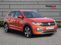 Used VW T-Cross R-line 113 HP (83 kW) 2020 Orange SUV