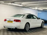 Used Audi A8 245 HP (180 kW) 2013 White Sedan