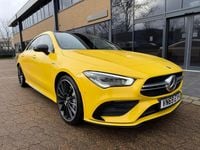 Used Mercedes CLA35 AMG AMG Line Premium Plus 2019 Yellow Coupe