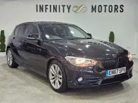Used BMW 118 Sport Line 2018 Black Hatchback