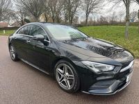 Usado Mercedes CLA220 AMG Line Premium Plus 2019 Negro Berlina