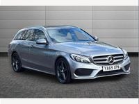 Used Mercedes C220 AMG Line Premium 170 HP (125 kW) 2016 Silver Estate