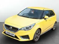Used MG MG3 Exclusive 106 HP (77 kW) 2020 Yellow Hatchback