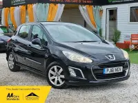 Gebraucht Peugeot 308 Active 92 PS (67 kW) 2012 Schwarz Kleinwagen