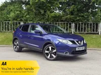 Used Nissan Qashqai N-Connecta 110 HP (80 kW) 2016 Blue SUV