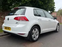 Used VW Golf VII Match 122 HP (89 kW) 2014 White Hatchback
