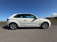 Begagnad Audi A3 Sport 105 HK (77 kW) 2013 Vit Halvkombi