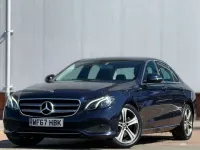 Used Mercedes E220 SE 2017 Blue Sedan