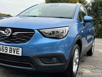 Used Vauxhall Crossland X S 2019 Blue SUV