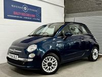 Used Fiat 500 Lounge 69 HP (50 kW) 2014 Blue Hatchback