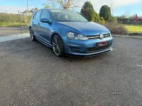 Used VW Golf VII 2015 Blue Hatchback