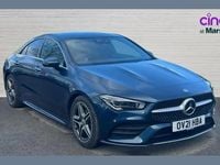 Used Mercedes CLA180 AMG Line Premium Plus 134 HP (98 kW) 2021 Blue Sedan
