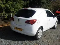 Used Vauxhall Corsa 95 HP (69 kW) 2018 White Van