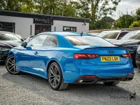 Used Audi A5 S-Line 2022 Blue Coupe