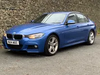 Begagnad BMW 320 M Sport 2014 Blå Sedan