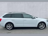 Used Skoda Octavia SE L 150 HP (110 kW) 2020 White Estate