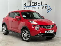 Used Nissan Juke Acenta 115 HP (84 kW) 2015 Red SUV