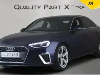 Używany Audi A4 S-Line 163 KM (119 kW) 2020 Niebieski Sedan/Limuzyna