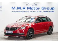 Used Skoda Octavia SportLine 150 HP (110 kW) 2019 Red Estate