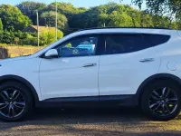 Used Hyundai Santa Fe Premium SE 197 HP (144 kW) 2014 White SUV