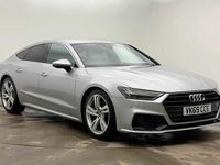 Used Audi A7 Sportback S-Line 245 HP (180 kW) 2019 Silver Hatchback