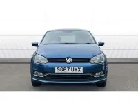 Used VW Polo Edition 90 HP (66 kW) 2017 Blue Hatchback