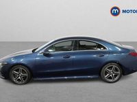 Used Mercedes CLA180 AMG line 136 HP (100 kW) 2022 Blue Sedan