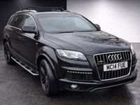 Used Audi Q7 S-line plus 245 HP (180 kW) 2014 Black SUV
