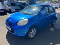 Used Nissan Micra Acenta 98 HP (72 kW) 2011 Blue Hatchback