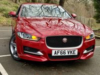 Used Jaguar XE R-Sport 240 HP (176 kW) 2016 Red Sedan