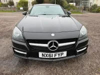 Usado Mercedes SLK250 AMG 2012 Negro Descapotable