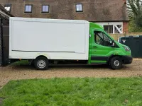 Used Ford Transit 130 HP (95 kW) 2020 Green Cabriolet