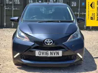 Used Toyota Aygo X-play 68 HP (50 kW) 2016 Blue Hatchback