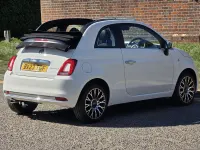 Used Fiat 500 2023 White Cabriolet