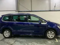 Used VW Sharan SE 150 HP (110 kW) 2021 Blue MPV