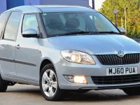 Used Skoda Roomster SE 105 HP (77 kW) 2011 Blue MPV