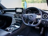 used Mercedes C250 C-Class 2016 (16) MERCEDES BENZAMG LINE PREMIUM SALOON DIESEL AUTO BLACK