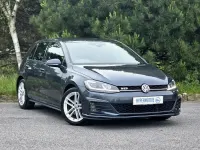 Used VW Golf VII GTD 184 HP (135 kW) 2019 Blue Hatchback