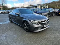 Used Mercedes C220 AMG line 194 HP (142 kW) 2020 Grey Coupe