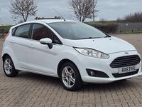 Used Ford Fiesta Zetec 2014 White Hatchback