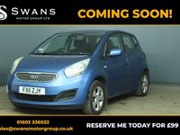 Used Kia Venga 89 HP (65 kW) 2011 Blue Hatchback