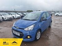 Used Hyundai i10 66 HP (48 kW) 2016 Blue Hatchback