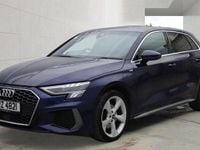 Used Audi A3 Sportback S-Line 2023 Blue Hatchback