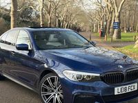 Used BMW 520 M Sport 190 HP (139 kW) 2018 Blue Sedan