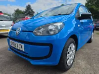 Usado VW up! take up! 60 CV (44 kW) 2015 Azul Utilitario