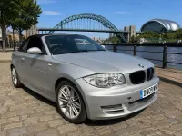 Used BMW 118 Cabriolet 2009 Silver Cabriolet