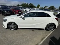 Used Mercedes A160 AMG line 102 HP (75 kW) 2017 White Hatchback