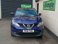 Used Nissan Qashqai N-Connecta 115 HP (84 kW) 2016 Blue SUV